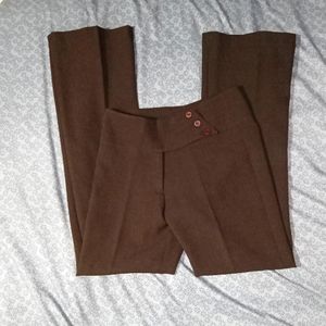 30" brown dress pants